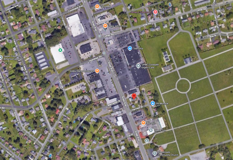 1235 Scalp Ave Aerial